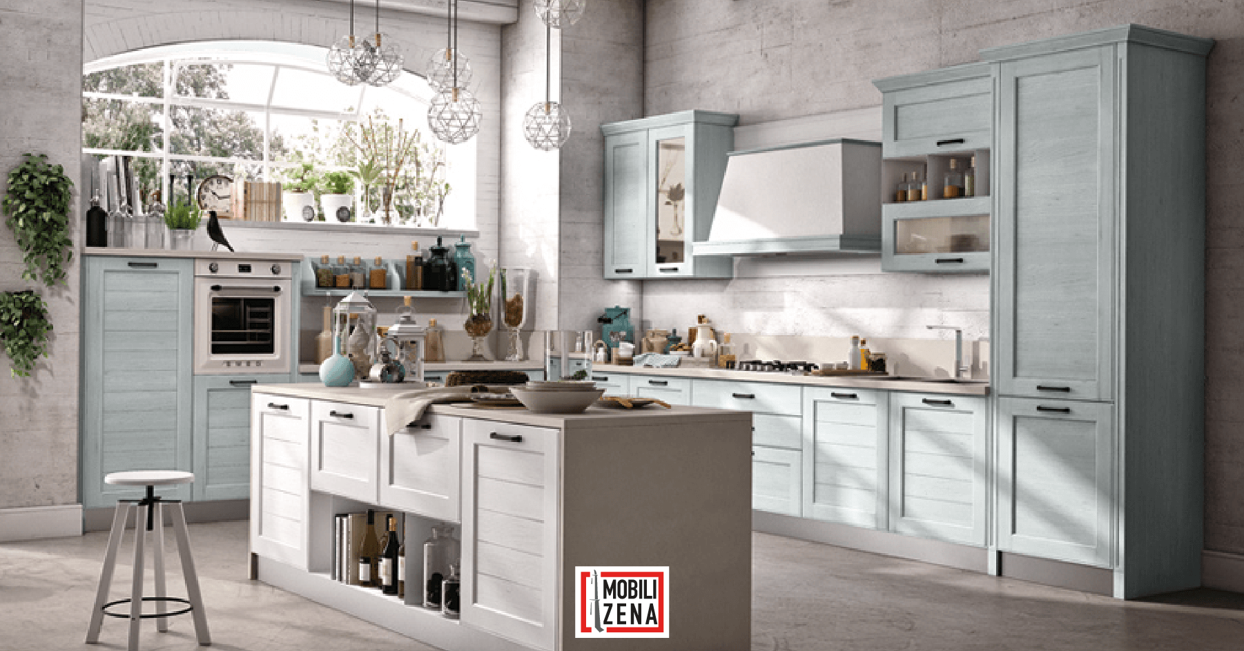 Cucine shabby chic moderneCucine shabby chic moderne_industrial