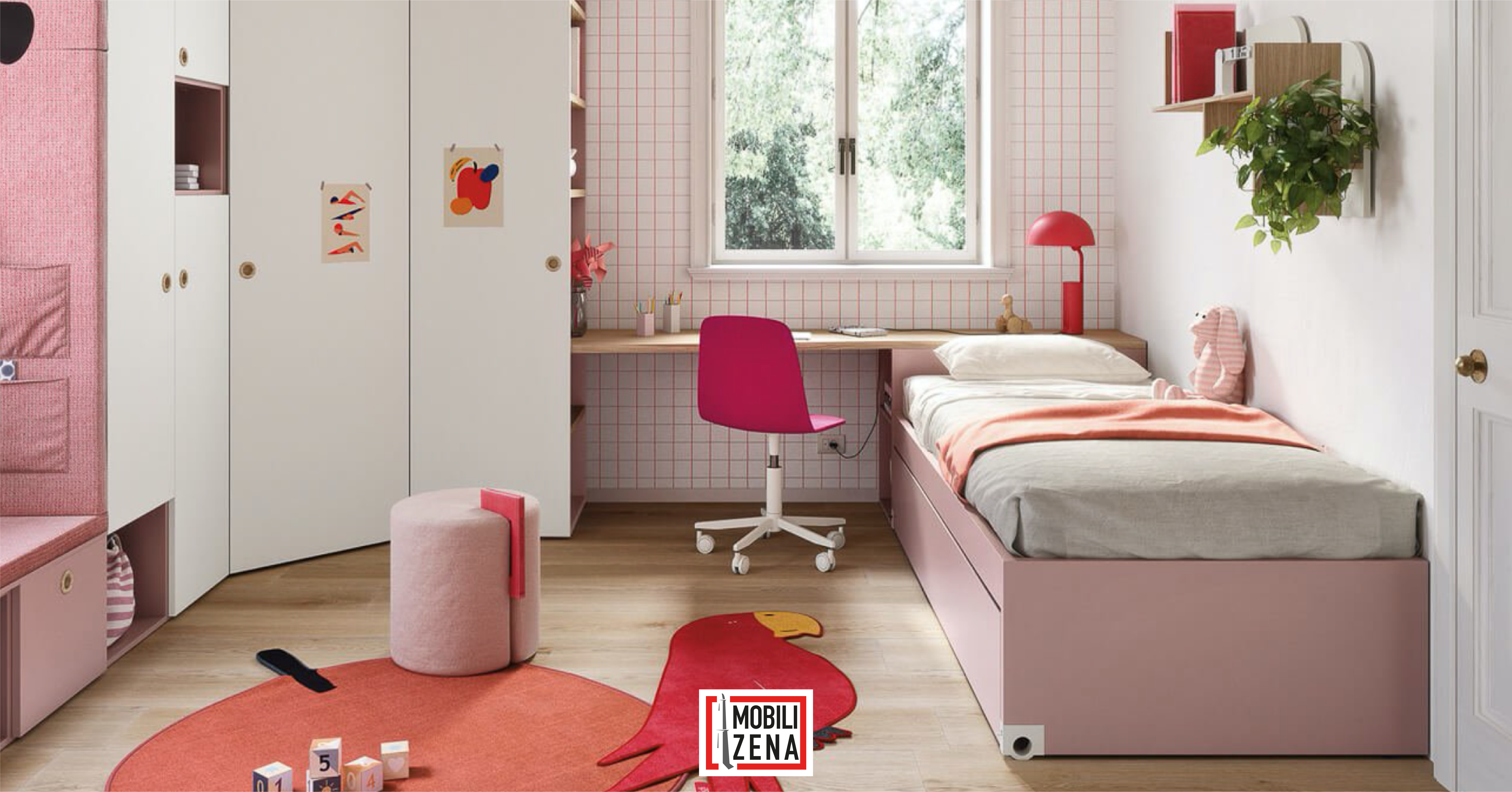 camerette per bambini secondo letto
